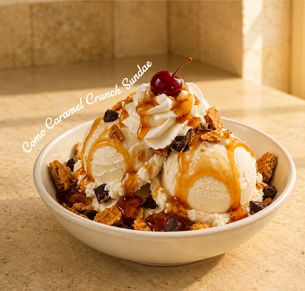 Como Caramel Crunch Sundae